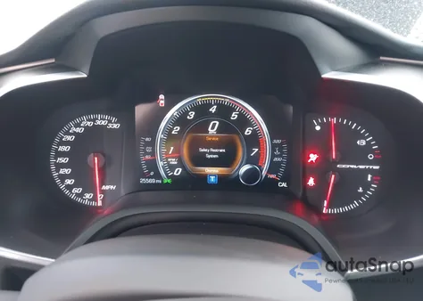 2019 Chevrolet Corvette Stingray из США, поврежденный, VIN 1G1YA2D7XK5111737